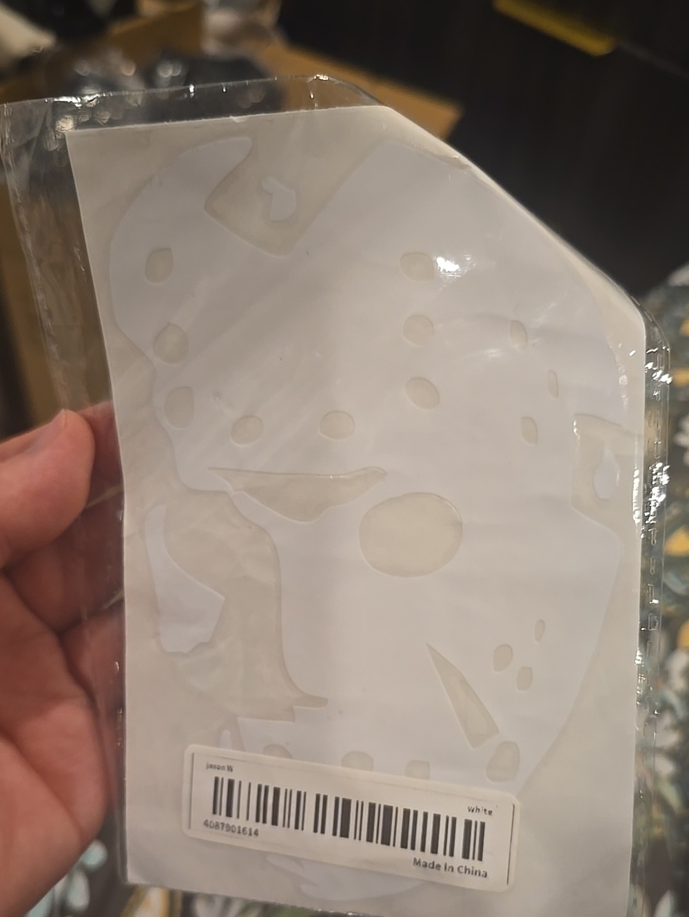 ❤️10/$10 New Jason Voorhees Decal Car Diy Cup Etc